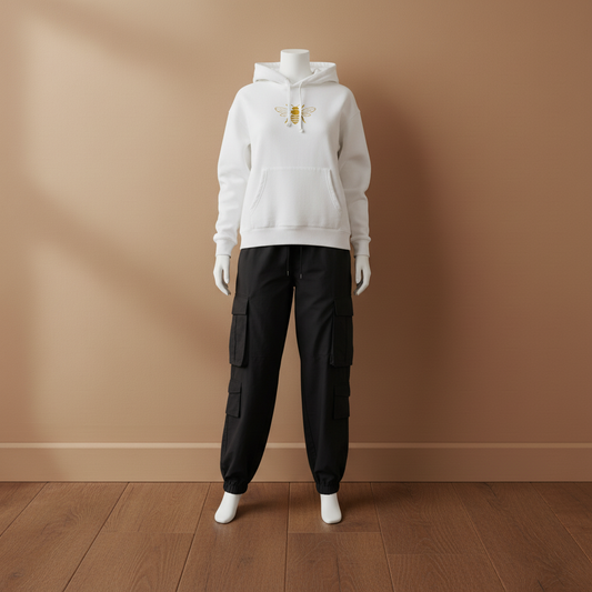 The Bee Emblem Hoodie For Her