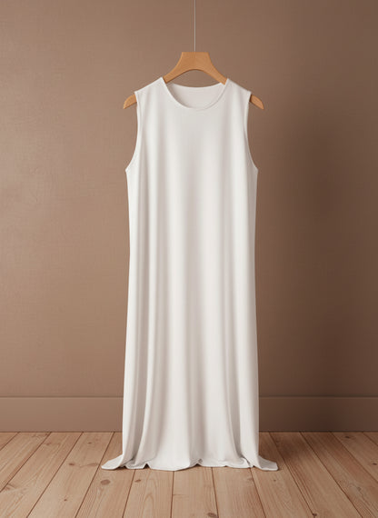 The Minimalist Sleeveless Maxi Dress