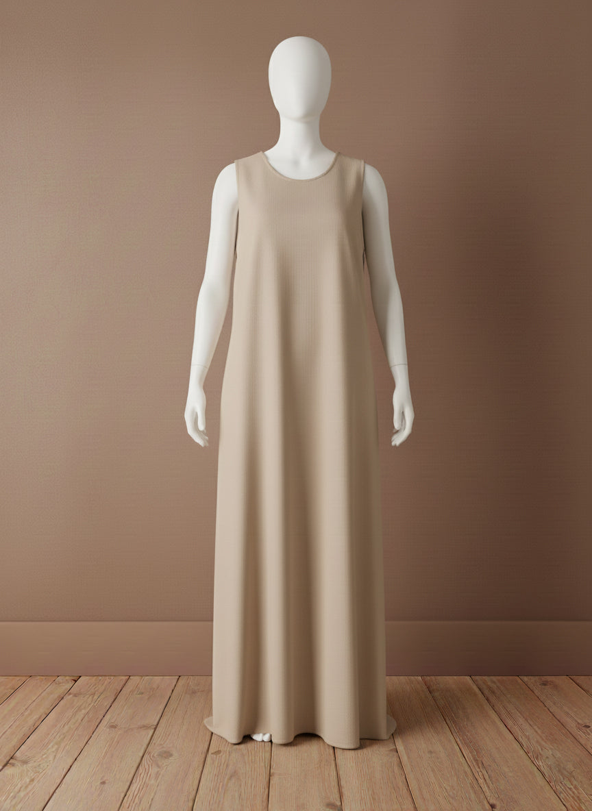 The Minimalist Sleeveless Maxi Dress
