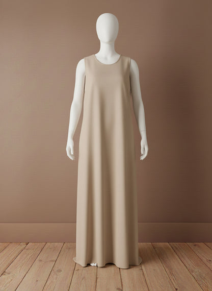 The Minimalist Sleeveless Maxi Dress