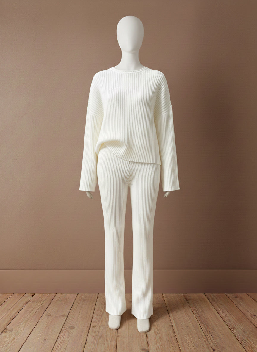 The Ribbed Knit Loungewear Set