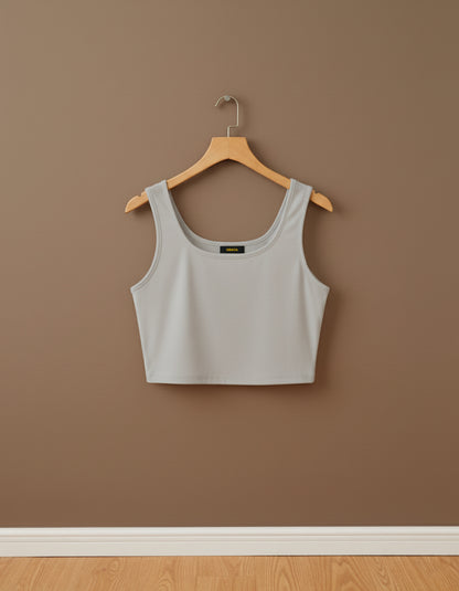 The Square Neck Crop Cami
