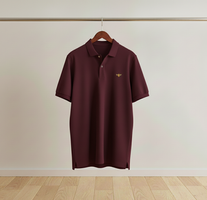The Embroidered Bee Polo Shirt