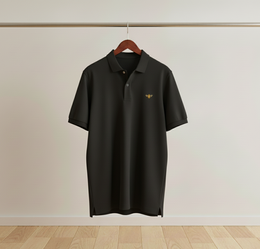 The Embroidered Bee Polo Shirt