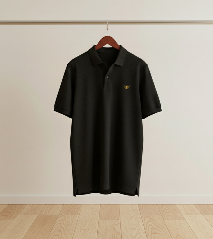The Embroidered Bee Polo Shirt