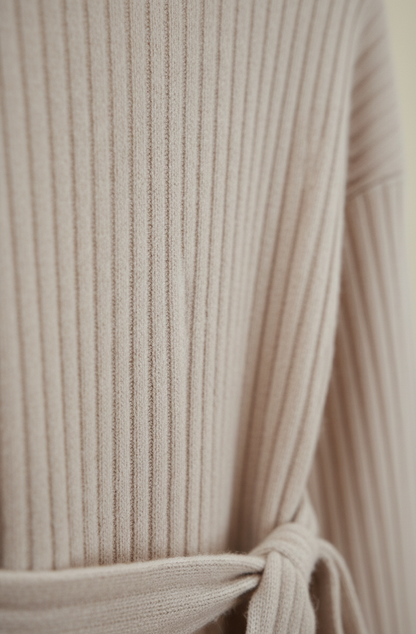 The Ribbed Knit Tie-Waist Set