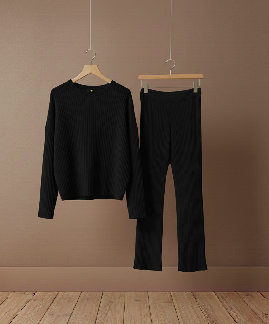 The Ribbed Knit Loungewear Set