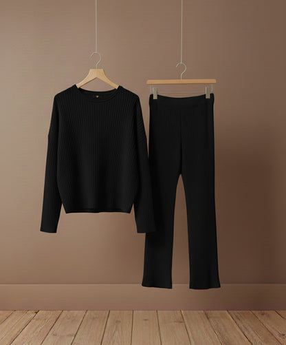 The Ribbed Knit Loungewear Set