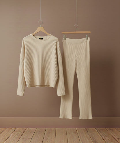 The Ribbed Knit Loungewear Set