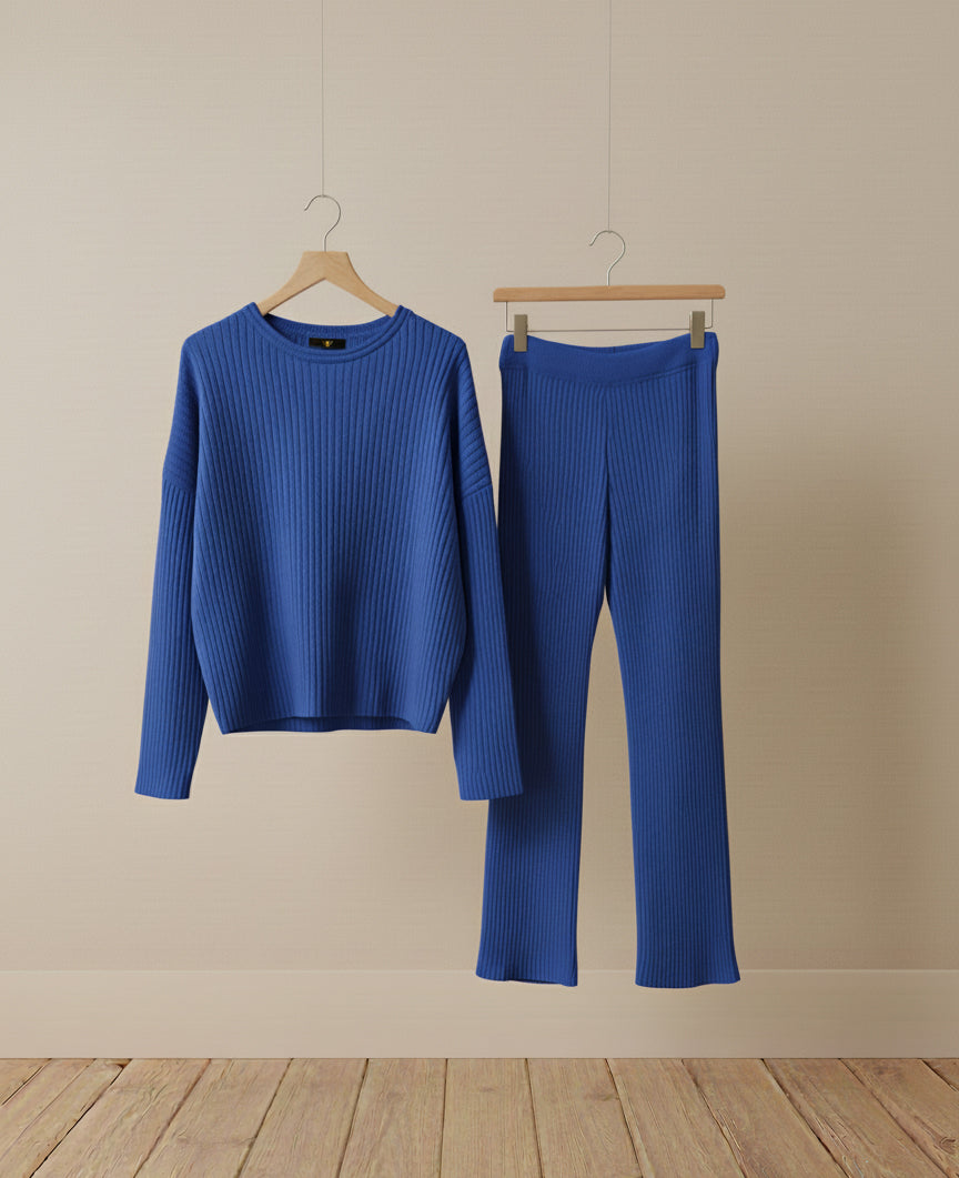 The Ribbed Knit Loungewear Set