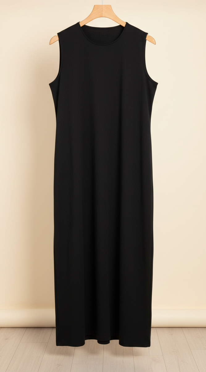 The Minimalist Sleeveless Maxi Dress